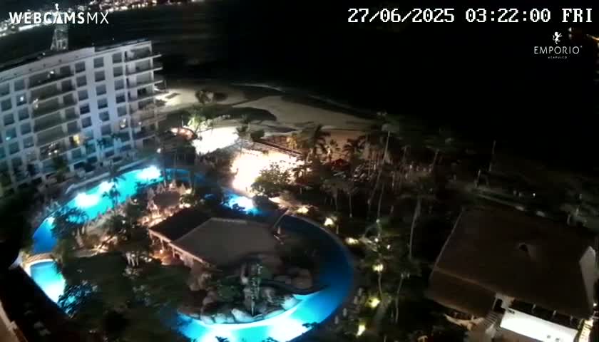 Acapulco, Playa El Morro Beach & Bay Live Cam - Acapulco de Juarez, Guerrero, Mexico