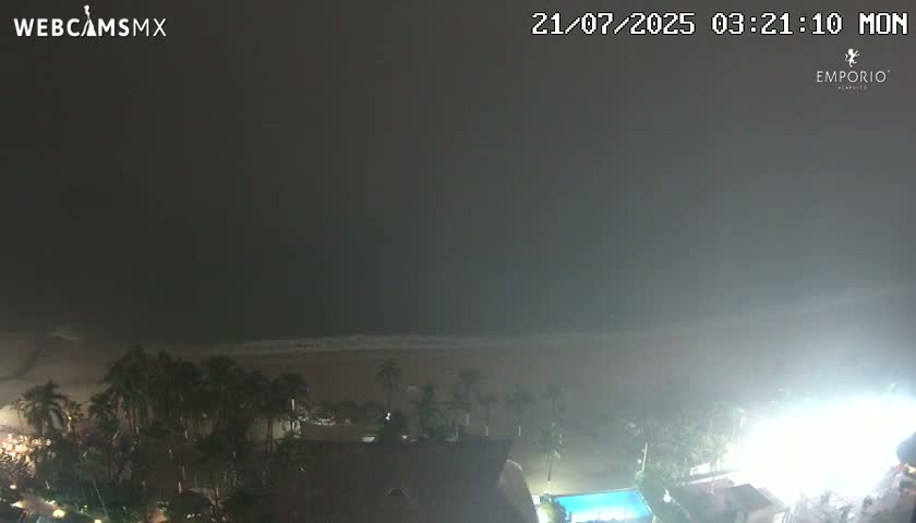 Acapulco, Playa El Morro Beach & Bay Live Cam - Acapulco de Juarez, Guerrero, Mexico