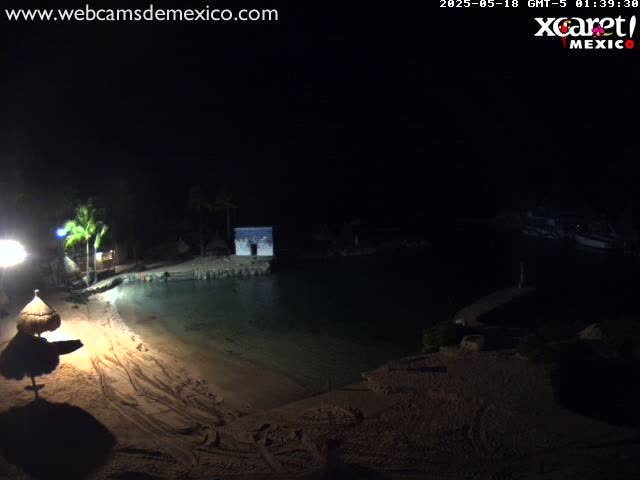 Playa Parque Xcaret Beach Live Cam - Playa Del Carmen, Solidaridad, Quintana Roo, Mexico