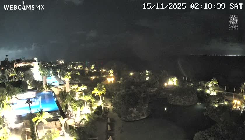 Playa Parque Xcaret Beach Live Cam - Playa Del Carmen, Solidaridad, Quintana Roo, Mexico