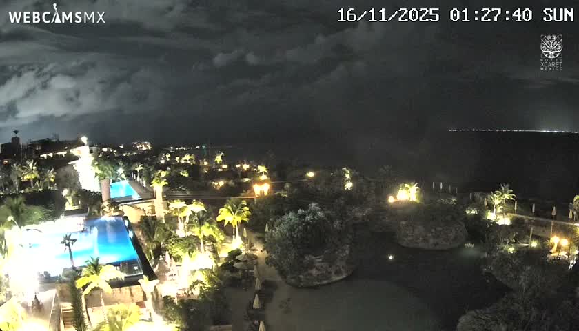 Playa Parque Xcaret Beach Live Cam - Playa Del Carmen, Solidaridad, Quintana Roo, Mexico