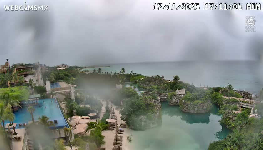 Playa Parque Xcaret Beach Live Cam - Playa Del Carmen, Solidaridad, Quintana Roo, Mexico