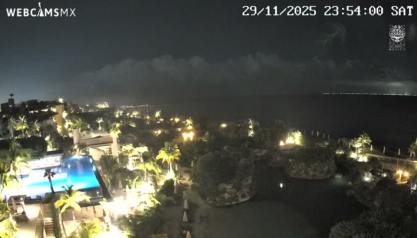Playa Parque Xcaret Beach Live Cam - Playa Del Carmen, Solidaridad, Quintana Roo, Mexico