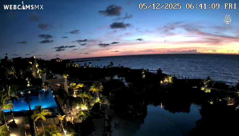 Playa Parque Xcaret Beach Live Cam - Playa Del Carmen, Solidaridad, Quintana Roo, Mexico