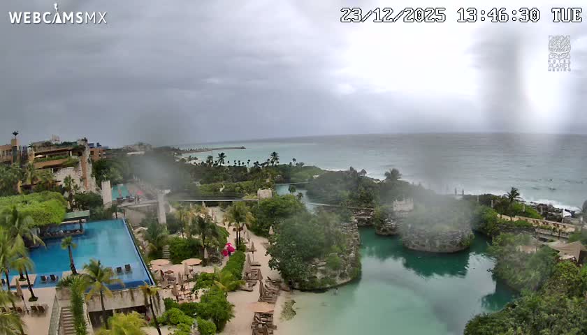 Playa Parque Xcaret Beach Live Cam - Playa Del Carmen, Solidaridad, Quintana Roo, Mexico