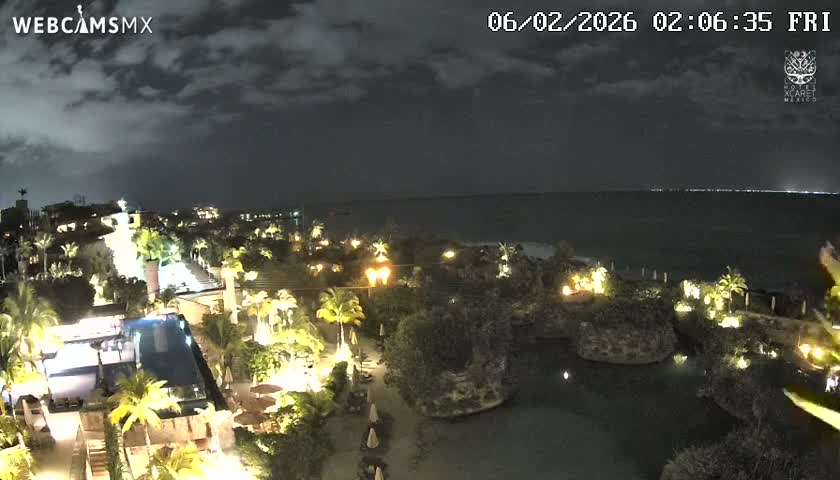Playa Parque Xcaret Beach Live Cam - Playa Del Carmen, Solidaridad, Quintana Roo, Mexico
