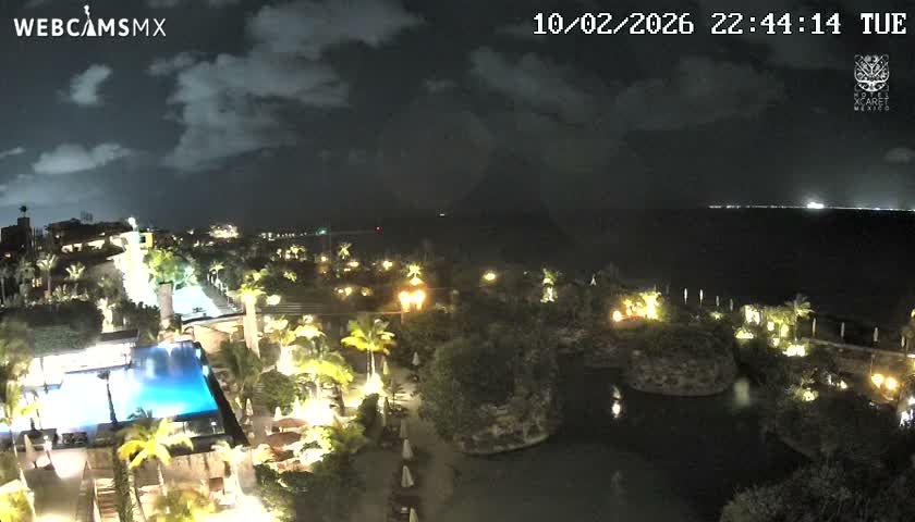 Playa Parque Xcaret Beach Live Cam - Playa Del Carmen, Solidaridad, Quintana Roo, Mexico