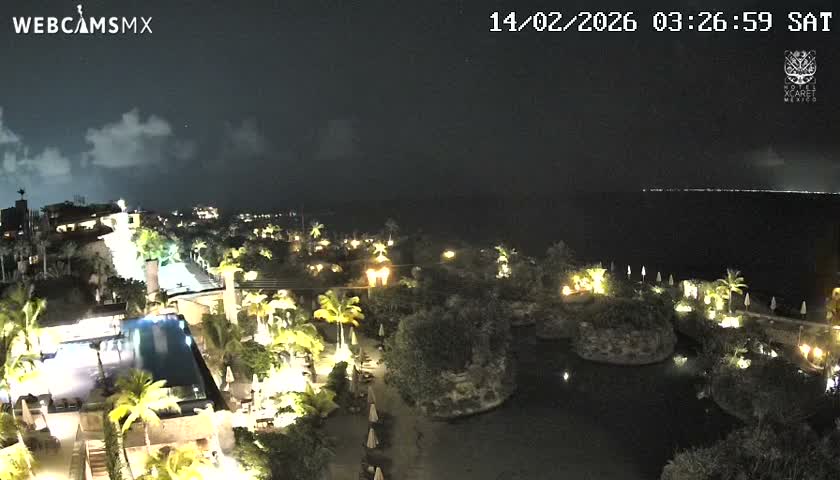 Playa Parque Xcaret Beach Live Cam - Playa Del Carmen, Solidaridad, Quintana Roo, Mexico