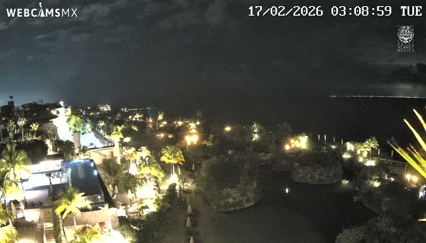 Playa Parque Xcaret Beach Live Cam - Playa Del Carmen, Solidaridad, Quintana Roo, Mexico