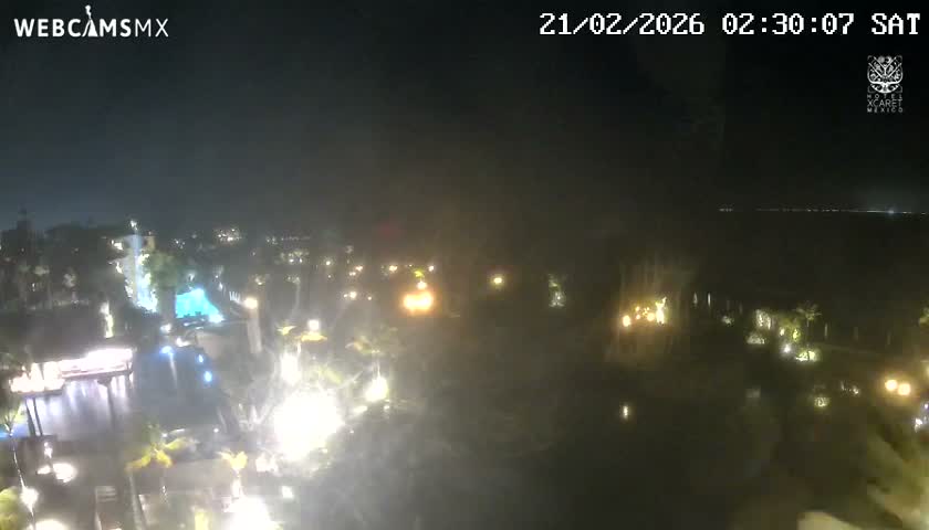 Playa Parque Xcaret Beach Live Cam - Playa Del Carmen, Solidaridad, Quintana Roo, Mexico