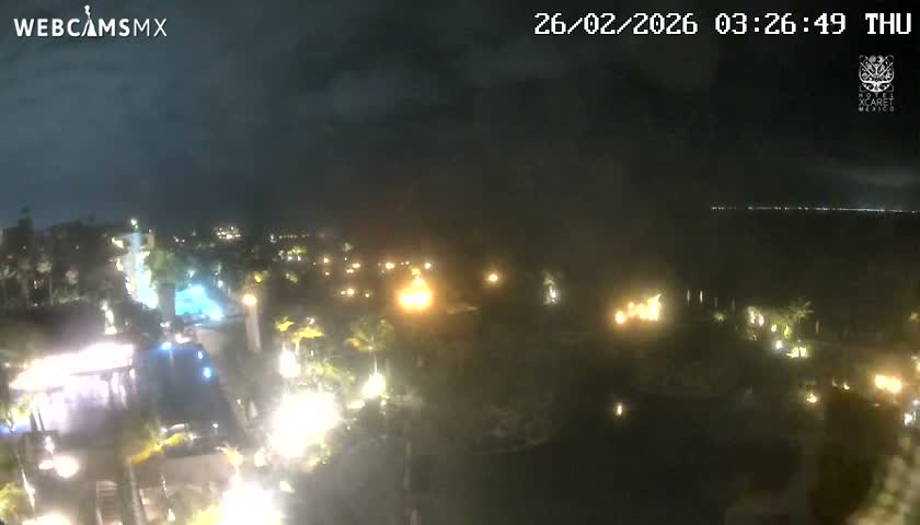 Playa Parque Xcaret Beach Live Cam - Playa Del Carmen, Solidaridad, Quintana Roo, Mexico