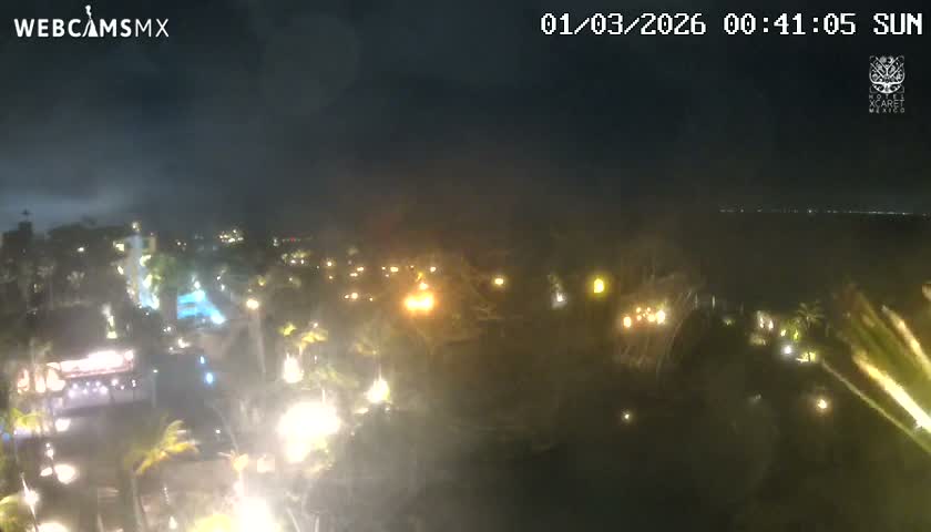 Playa Parque Xcaret Beach Live Cam - Playa Del Carmen, Solidaridad, Quintana Roo, Mexico