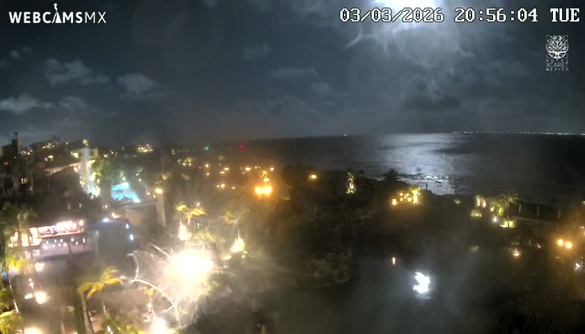 Playa Parque Xcaret Beach Live Cam - Playa Del Carmen, Solidaridad, Quintana Roo, Mexico