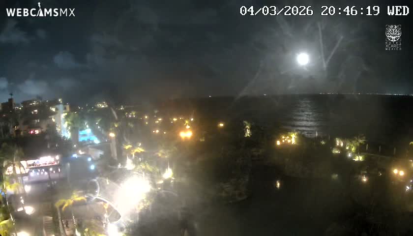 Playa Parque Xcaret Beach Live Cam - Playa Del Carmen, Solidaridad, Quintana Roo, Mexico