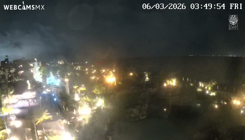 Playa Parque Xcaret Beach Live Cam - Playa Del Carmen, Solidaridad, Quintana Roo, Mexico