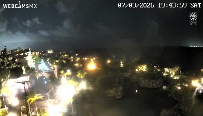 Playa Parque Xcaret Beach Live Cam - Playa Del Carmen, Solidaridad, Quintana Roo, Mexico