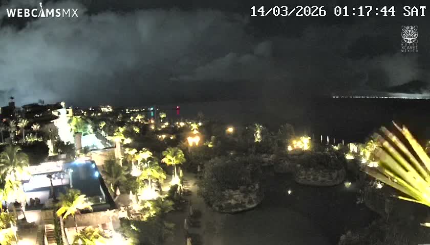 Playa Parque Xcaret Beach Live Cam - Playa Del Carmen, Solidaridad, Quintana Roo, Mexico