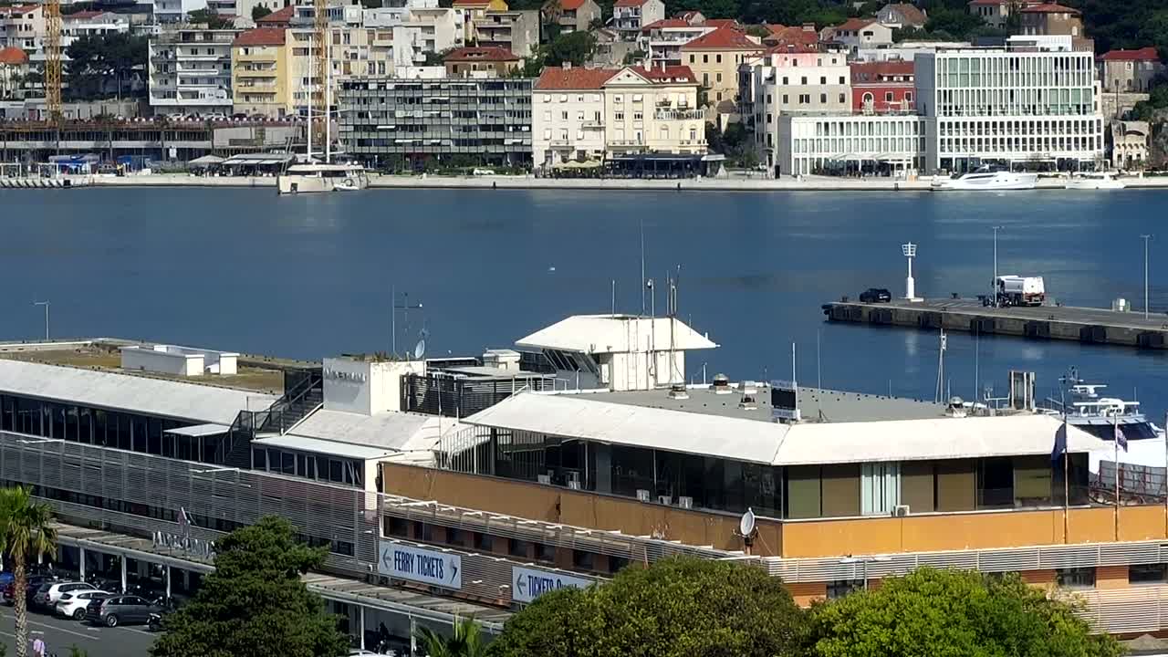 Split, Ferry Port & City Live Cam  - Bacvice, Split, Grad Split, Split-Dalmatia, Croatia