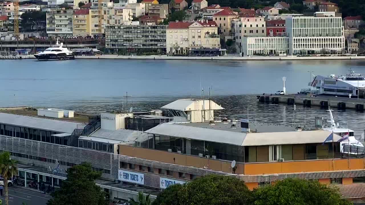 Split, Ferry Port & City Live Cam  - Bacvice, Split, Grad Split, Split-Dalmatia, Croatia