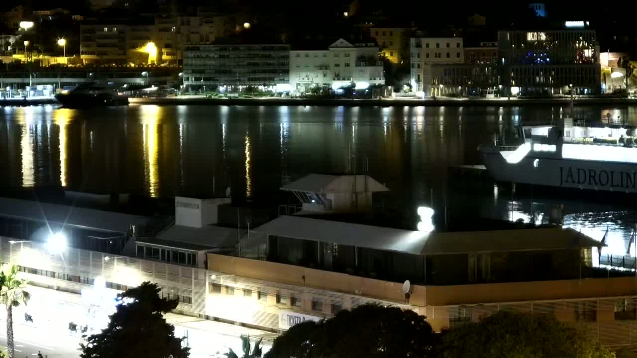 Split, Ferry Port & City Live Cam  - Bacvice, Split, Grad Split, Split-Dalmatia, Croatia
