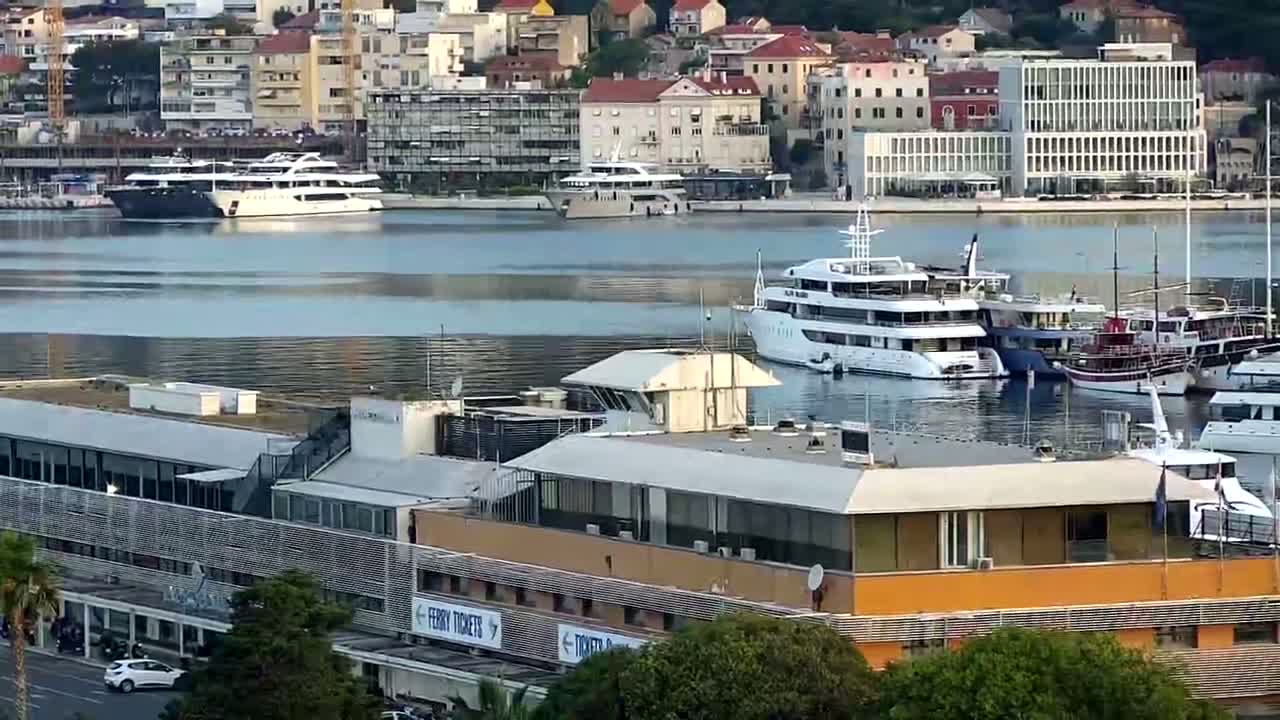 Split, Ferry Port & City Live Cam  - Bacvice, Split, Grad Split, Split-Dalmatia, Croatia
