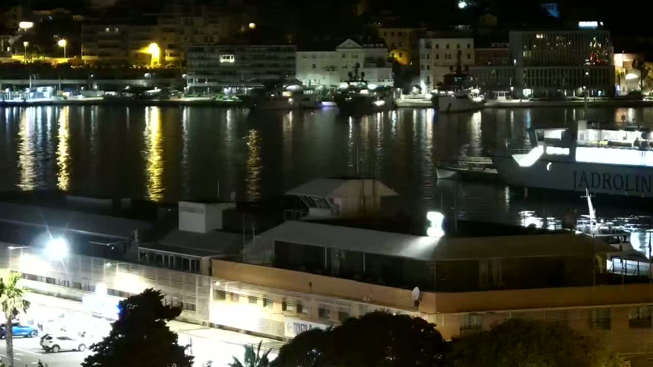 Split, Ferry Port & City Live Cam  - Bacvice, Split, Grad Split, Split-Dalmatia, Croatia