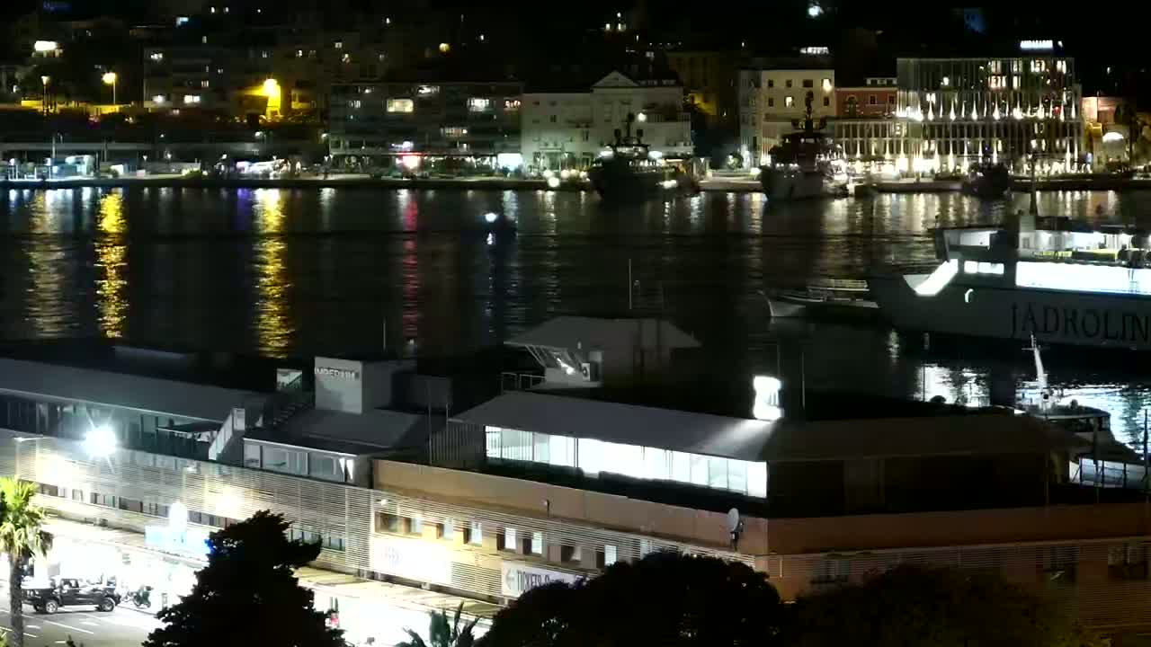 Split, Ferry Port & City Live Cam  - Bacvice, Split, Grad Split, Split-Dalmatia, Croatia