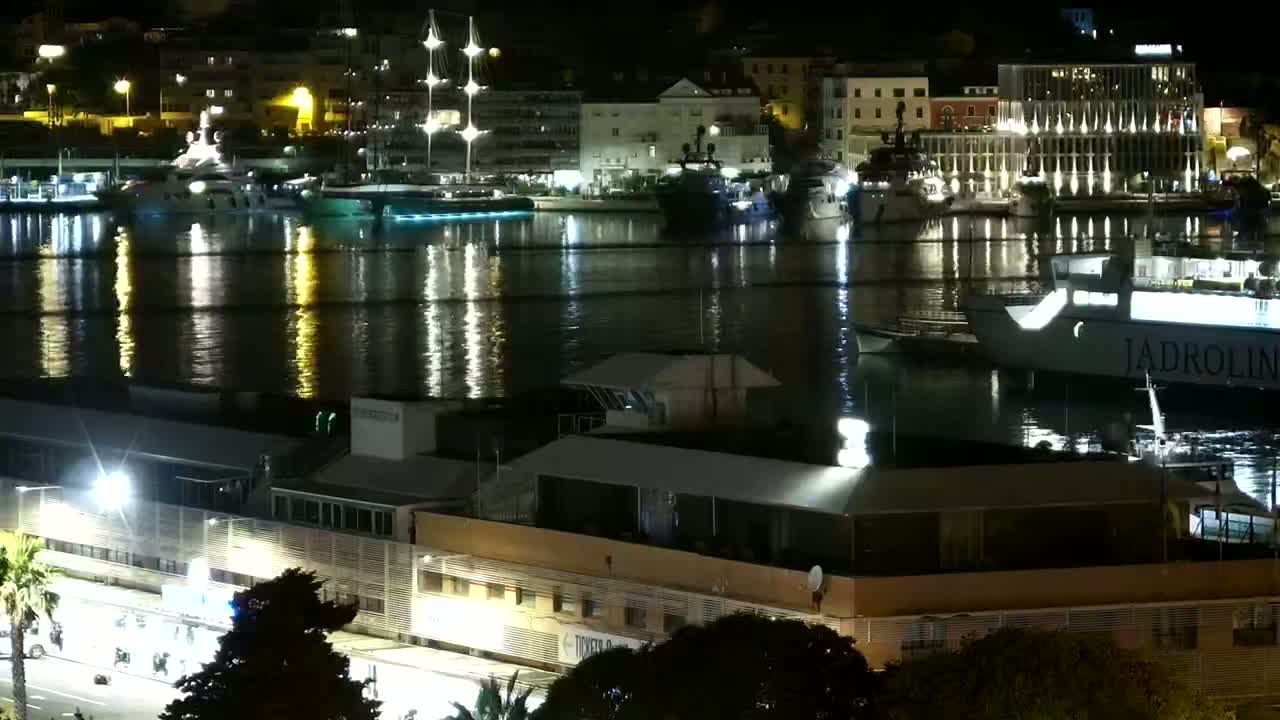 Split, Ferry Port & City Live Cam  - Bacvice, Split, Grad Split, Split-Dalmatia, Croatia