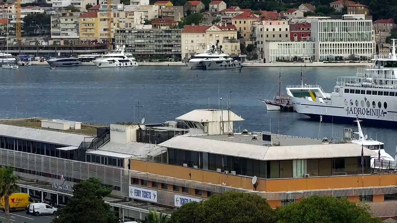 Split, Ferry Port & City Live Cam  - Bacvice, Split, Grad Split, Split-Dalmatia, Croatia