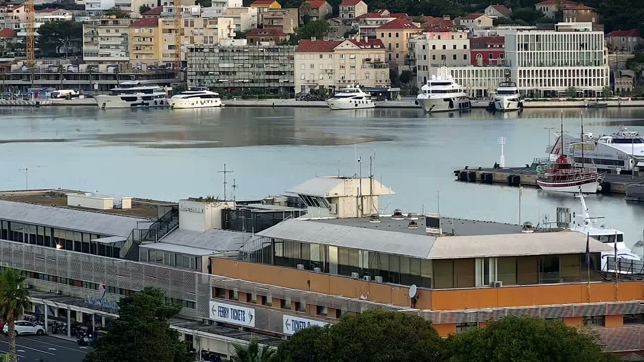 Split, Ferry Port & City Live Cam  - Bacvice, Split, Grad Split, Split-Dalmatia, Croatia