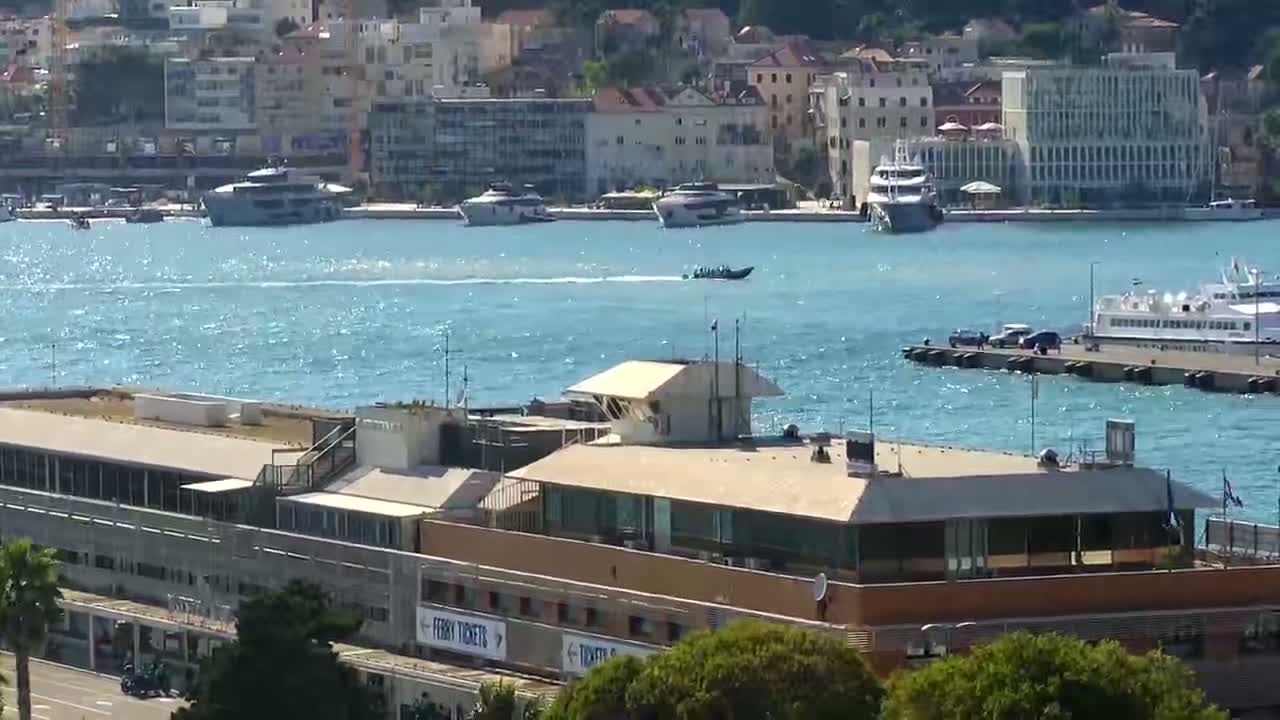 Split, Ferry Port & City Live Cam  - Bacvice, Split, Grad Split, Split-Dalmatia, Croatia