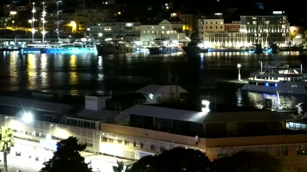 Split, Ferry Port & City Live Cam  - Bacvice, Split, Grad Split, Split-Dalmatia, Croatia