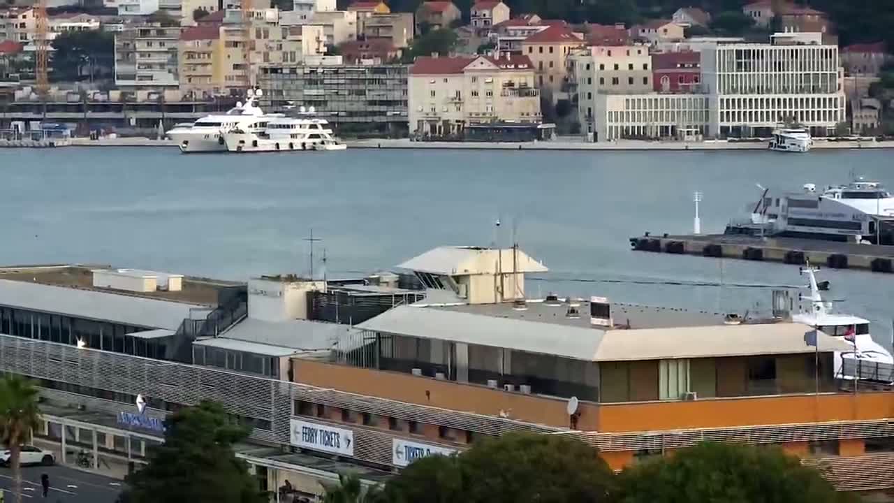 Split, Ferry Port & City Live Cam  - Bacvice, Split, Grad Split, Split-Dalmatia, Croatia