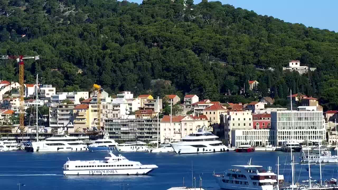 Split, Ferry Port & City Live Cam  - Bacvice, Split, Grad Split, Split-Dalmatia, Croatia