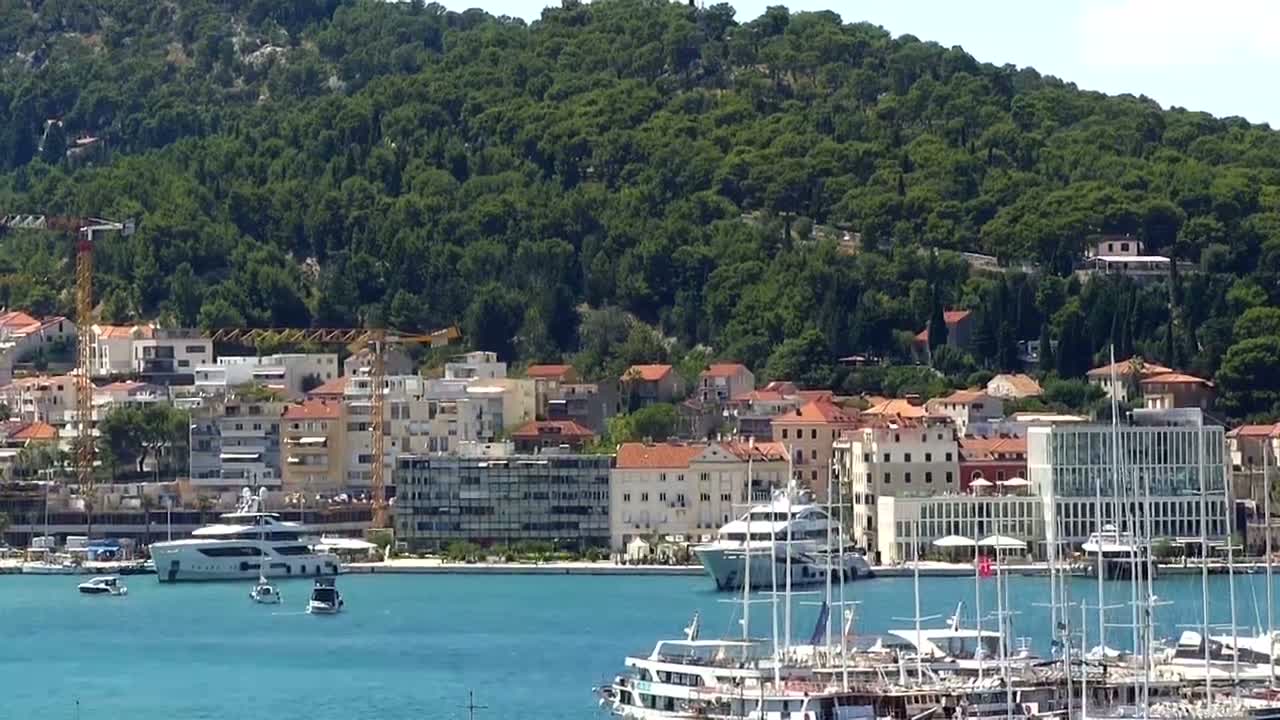 Split, Ferry Port & City Live Cam  - Bacvice, Split, Grad Split, Split-Dalmatia, Croatia