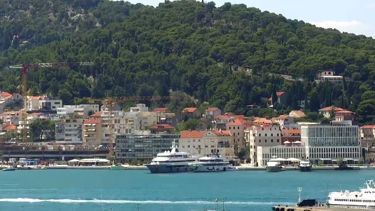Split, Ferry Port & City Live Cam  - Bacvice, Split, Grad Split, Split-Dalmatia, Croatia