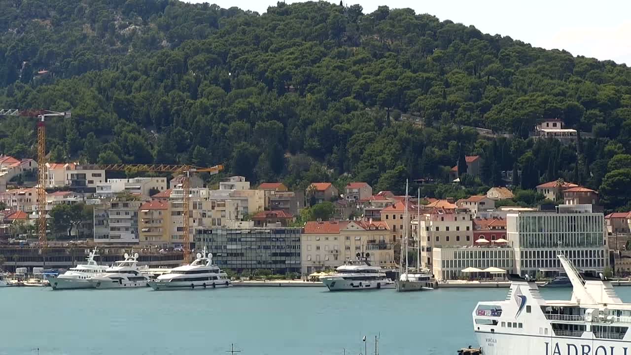 Split, Ferry Port & City Live Cam  - Bacvice, Split, Grad Split, Split-Dalmatia, Croatia