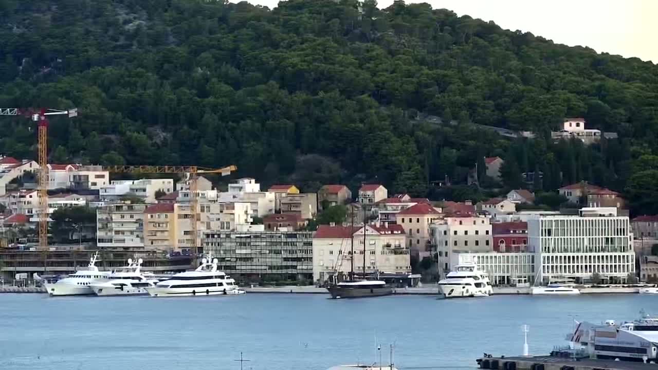 Split, Ferry Port & City Live Cam  - Bacvice, Split, Grad Split, Split-Dalmatia, Croatia