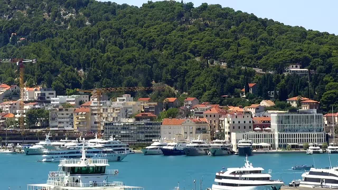 Split, Ferry Port & City Live Cam  - Bacvice, Split, Grad Split, Split-Dalmatia, Croatia