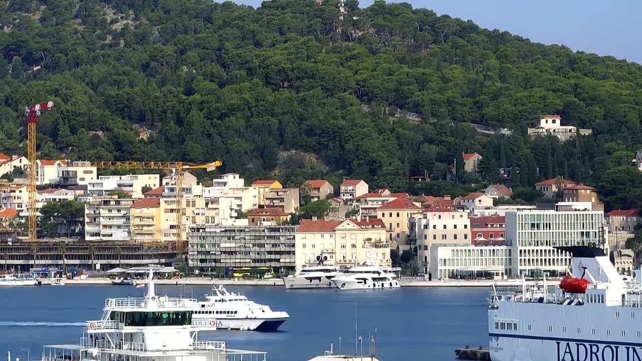 Split, Ferry Port & City Live Cam  - Bacvice, Split, Grad Split, Split-Dalmatia, Croatia