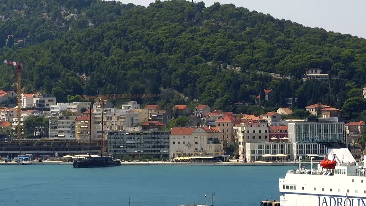 Split, Ferry Port & City Live Cam  - Bacvice, Split, Grad Split, Split-Dalmatia, Croatia