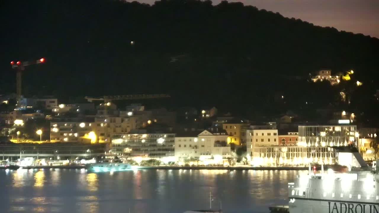 Split, Ferry Port & City Live Cam  - Bacvice, Split, Grad Split, Split-Dalmatia, Croatia