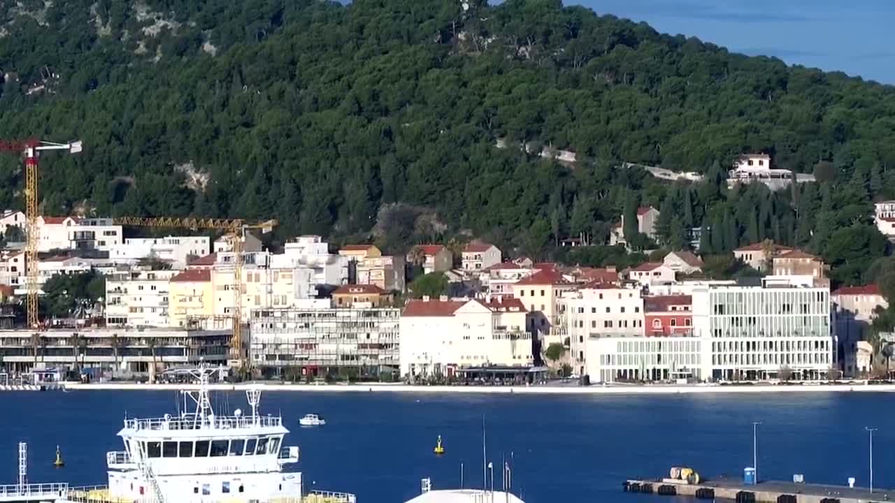 Split, Ferry Port & City Live Cam  - Bacvice, Split, Grad Split, Split-Dalmatia, Croatia