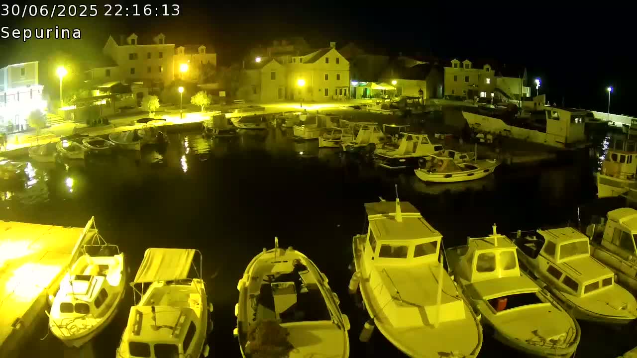 Otok Prvić Island, Prvić Šepurine Marine Live Cam - Prvić Šepurine, Otok Prvić, Vodice, Šibenik-Knin, Croatia