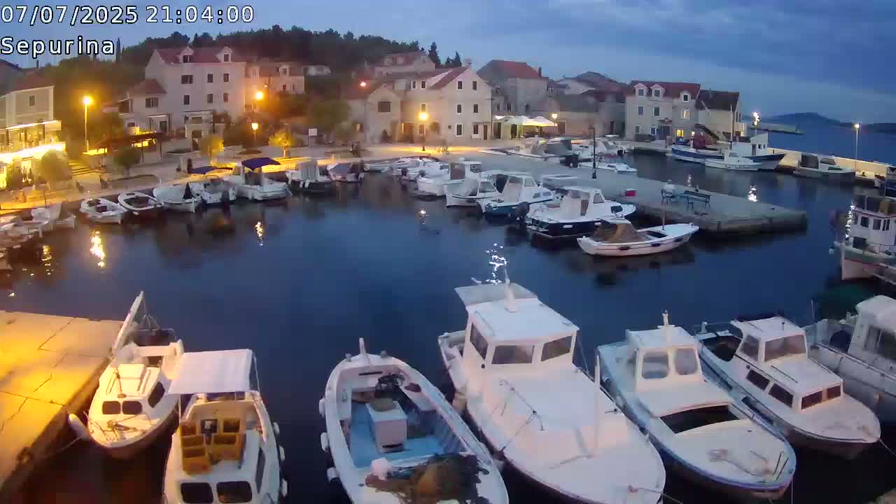 Otok Prvić Island, Prvić Šepurine Marine Live Cam - Prvić Šepurine, Otok Prvić, Vodice, Šibenik-Knin, Croatia