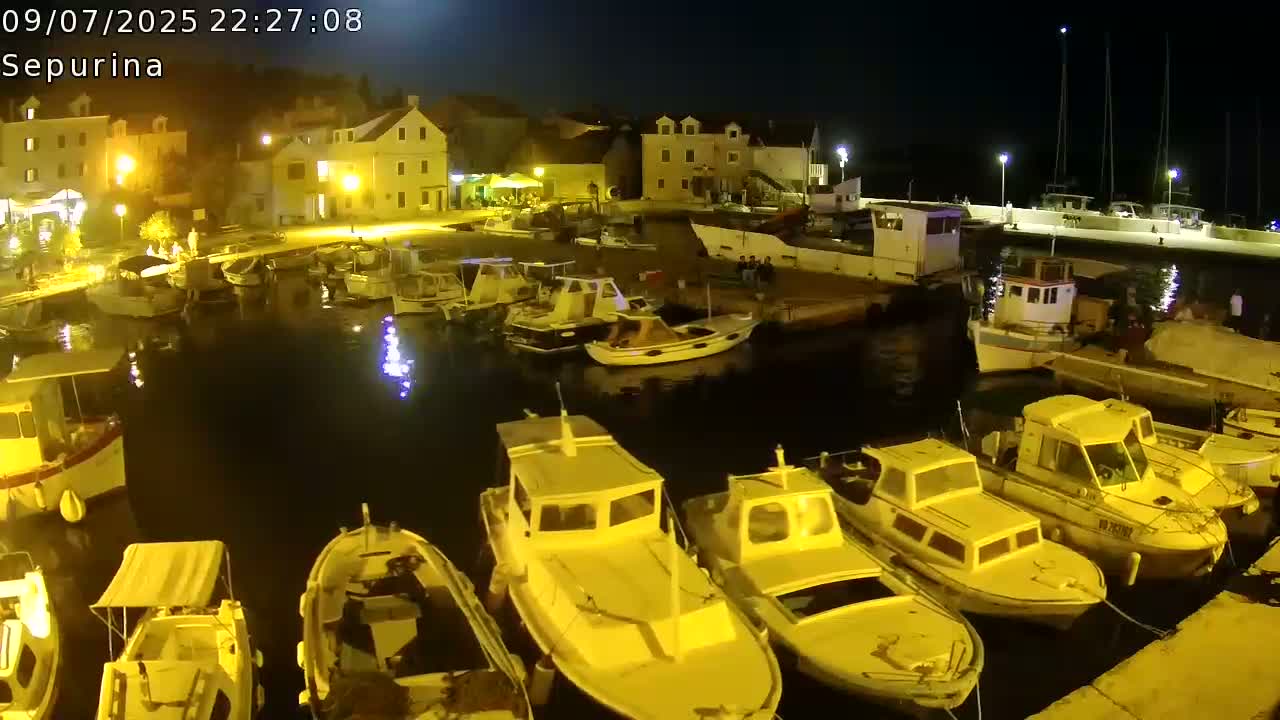 Otok Prvić Island, Prvić Šepurine Marine Live Cam - Prvić Šepurine, Otok Prvić, Vodice, Šibenik-Knin, Croatia