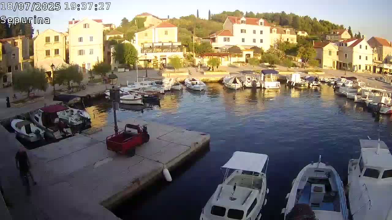Otok Prvić Island, Prvić Šepurine Marine Live Cam - Prvić Šepurine, Otok Prvić, Vodice, Šibenik-Knin, Croatia
