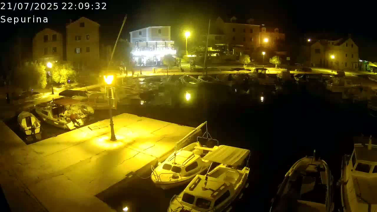 Otok Prvić Island, Prvić Šepurine Marine Live Cam - Prvić Šepurine, Otok Prvić, Vodice, Šibenik-Knin, Croatia