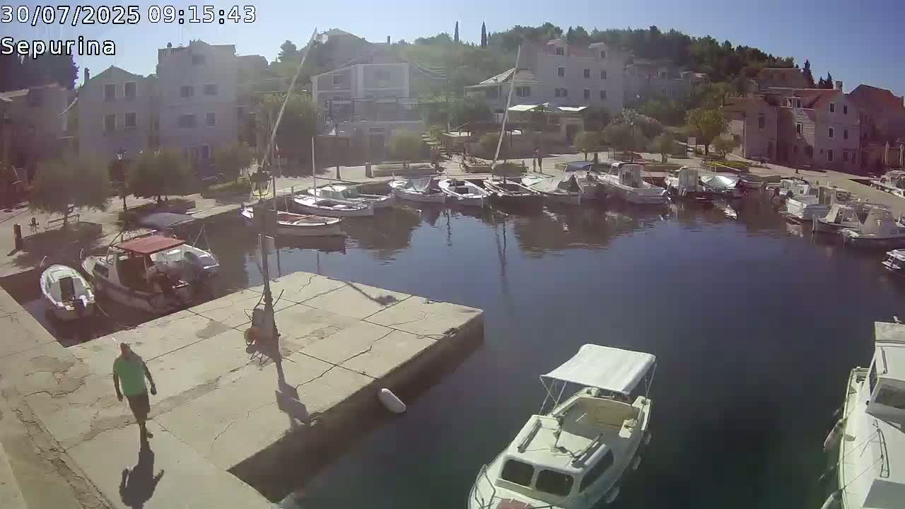 Otok Prvić Island, Prvić Šepurine Marine Live Cam - Prvić Šepurine, Otok Prvić, Vodice, Šibenik-Knin, Croatia