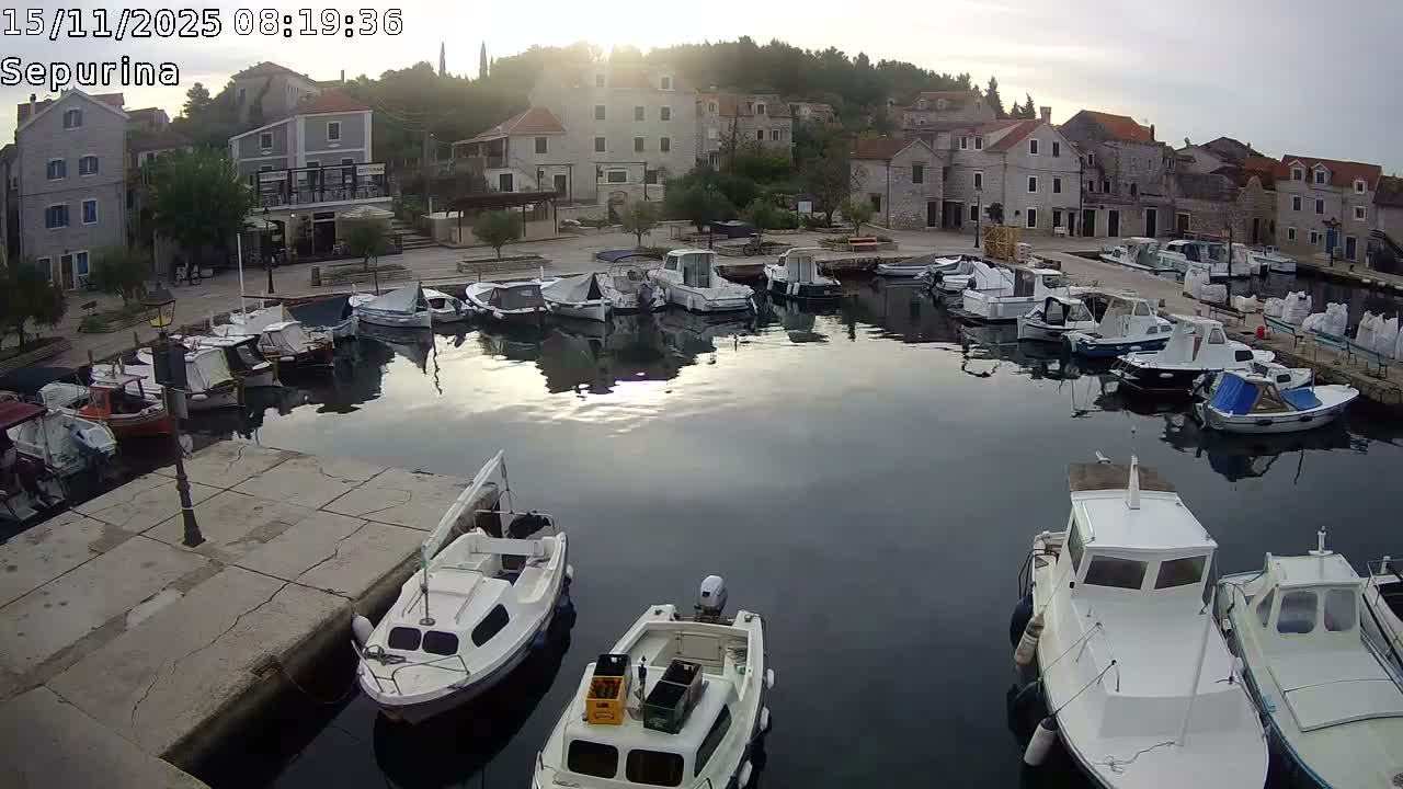Otok Prvić Island, Prvić Šepurine Marine Live Cam - Prvić Šepurine, Otok Prvić, Vodice, Šibenik-Knin, Croatia